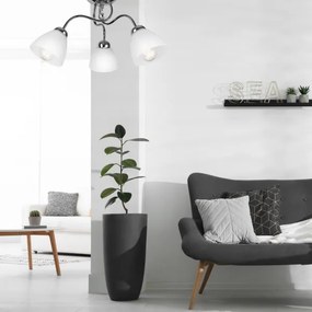 Lustră aplicată MIRANDA 3xE27/60W/230V crom lucios