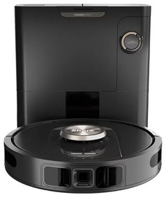 Aspirator robot Shark PowerDetect RV2820VEEU, 650W, 0.3 L, 360° LiDAR, Autonomie pana la 110 min, DirtDetect, Negru