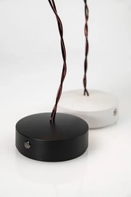 Veioza, Lampa de masa cu baterii ideala restaurant, realizata manual Lafleur prisma