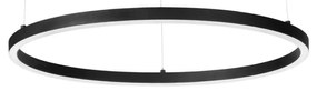Lustra LED suspendata design slim Oracle d070 round 3000k dali negru