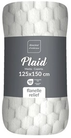 Pătură crem din microflanel 125x150 cm Mini Frosty – douceur d'intérieur