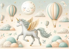 Tablou - Unicorn fericit (70x50 cm)
