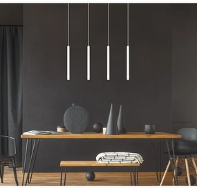 Lustra cu 4 Pendule metal alb RYAN pentru bucatarie