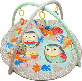 Baby Mix Păturică de joacă cu bufnițe, diametru 89 cm
