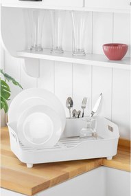 Suport vase AKL-060B, alb, plastic, 27x43x12 cm