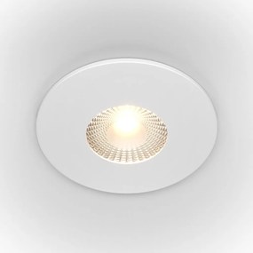 Spot LED incastrabil design tehnic Zen alb