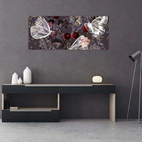 Tablou - Fluture (120x50 cm)