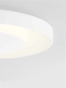 Plafoniera LED design slim PADA alb D-60cm