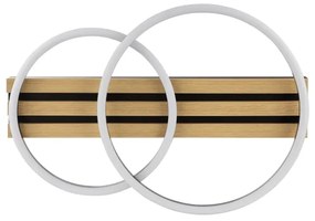 Brilliant - Plafonieră LED reglabilă CALMA, 21W, 230V, neagră