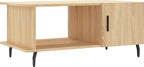 vidaXL Măsuță de cafea, stejar sonoma, 90x50x40 cm, lemn prelucrat