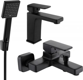 Mexen Cetus R45 set de baie, negru - 744303R45-70