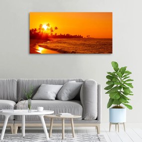 Tablou pe pânză canvas Sunset beach