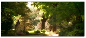 Tablou cu parc (120x50 cm)