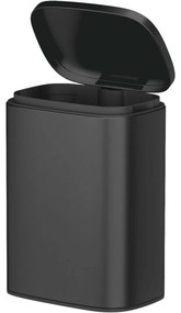 Wenko Coș de gunoi de perete Sare 5 l, negru