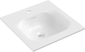 Mexen Vela lavoar încastrat pe blat 46 x 46,5 cm, alb lucios - 25234500