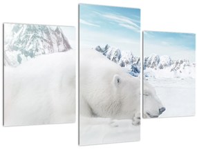 Tablou - Urs polar (90x60 cm)