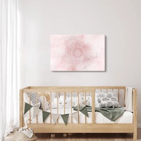Tablou - Mandala roz (90x60 cm)