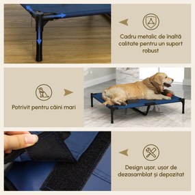 PawHut sezlong pentru caini de maxim 50kg, 92x76x18 cm | Aosom Romania
