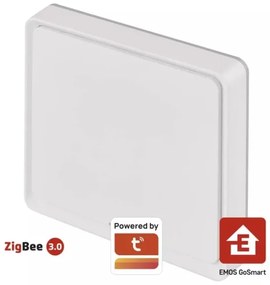 Comutator cu 1 buton GoSmart Tuya alb