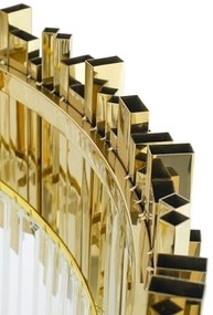 Lustra suspendata, Cristale de Sticla, Glamour Gold 80