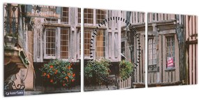 Tablou - Creperia (cu ceas) (90x30 cm)