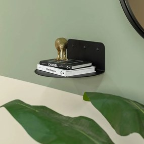 Raft negru din metal 30 cm Flex – Spinder Design