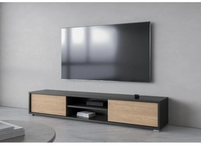 Masă TV Fiora 40 (antracit + stejar uleios). 1066469