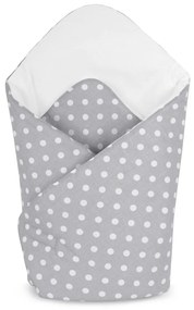 Bellatex Înveliș pentru copii cu buline gri , 75 x75 cm