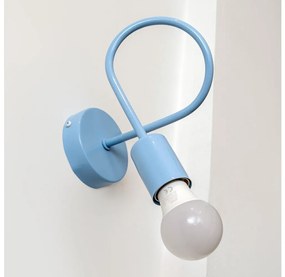 Aplica de perete OXFORD, 1xE27/15W/230V, albastră