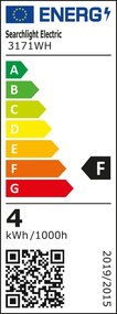 Aplica LED cu spot directionabil Rollo alba 3171WH SRT