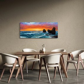 Tablou - Apus de soare (120x50 cm)