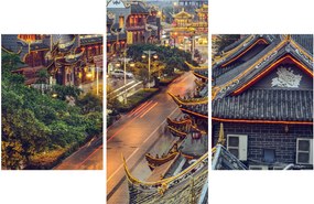 Tablou - Qintai Road, Chengdu, China (90x60 cm)