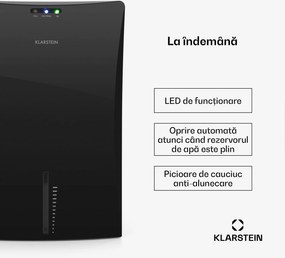 Klarstein DRYBEST 2000 2G, negru, dezumidificator, ionizator, 700ml / D, 70 W