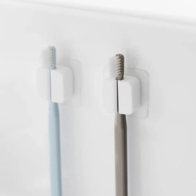 Set de agățătoare multifuncționale alb 2 buc. din silicon Film Hook – YAMAZAKI