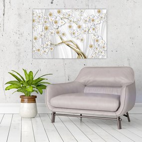 Tablou - Copac cu decor auriu (90x60 cm)