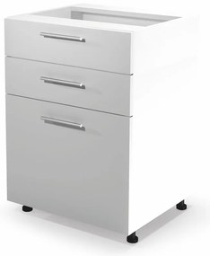 Dulap inferior Vento D3S-60/82, alb