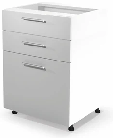 Dulap inferior Vento D3S-60/82, alb