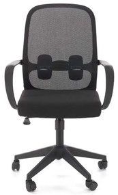 Scaun de birou Baldwin, negru