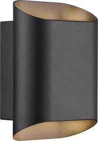 Aplica de perete iluminat exterior IP54 Nico 22 Round Maxi negru