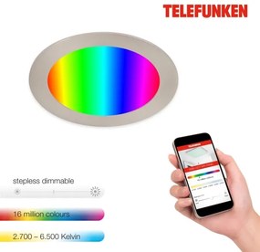 Corp de iluminat LED RGBW dimabil Telefunken 309402TF LED/12W/230V IP23 Wi-Fi Tuya