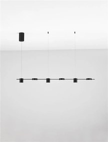 Lustra liniara cu 6 spoturi LED CCT RIAZ