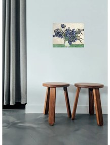 Reproducere pe pânză după Vincent van Gogh - Irises 2, 40 x 26 cm