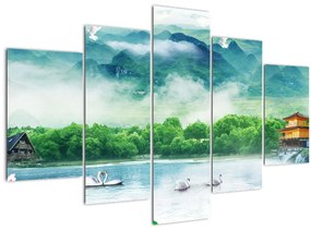 Tablou - Peisaj de vis (150x105 cm)