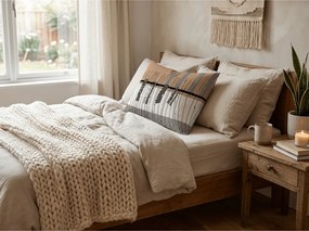 Fata de perna din policoton PINIA POLY 50x70 cm, gri