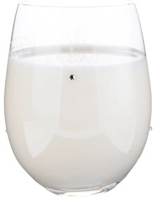 TEMPO-KONDELA SNOWFLAKE STRIK, pahare, set de 4, cu cristale, 530 ml