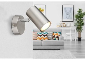 Aplica/Spot directionabil stil minimalist ALLVI nickel