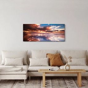 Tablou - Plaja de seară (120x50 cm)