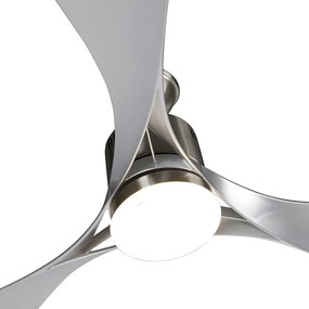 Ventilator de tavan din oțel cu LED și telecomandă - Kolm