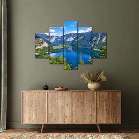 Tablou - Lacul Hallstatt, Hallstatt, Austria (150x105 cm)