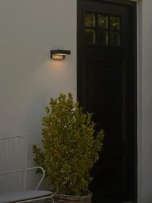 Aplica solara cu senzor de miscare, protectie IP44, Saulio negru